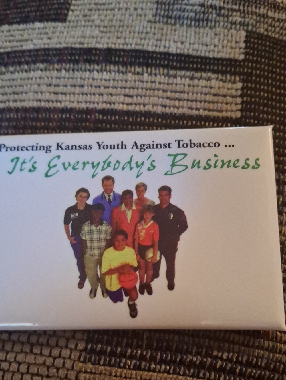 It's Everybody's Business Kids Awareness Against Advocacy Pin Button